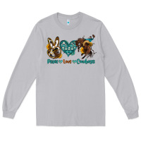Moon Dust peace love cowboys Long Sleeve Tee - OliviaCreatesArt