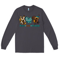 Smoke peace love cowboys Long Sleeve Tee - OliviaCreatesArt