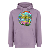 Lavender sunrise sunburn sunset repeat Heavyweight Hoodie - BarkalooDesign