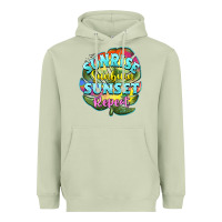 Matcha sunrise sunburn sunset repeat Heavyweight Hoodie - BarkalooDesign