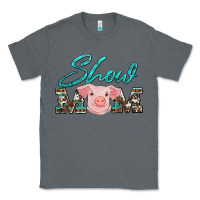 Charcoal Heather show mom pig Classic Tee - Artiststas