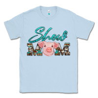 Dusty Blue show mom pig Classic Tee - Artiststas