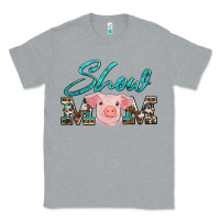 Heather Grey show mom pig Classic Tee - Artiststas