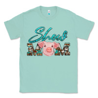 Seafoam show mom pig Classic Tee - Artiststas
