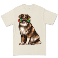 Bone australian shepherd with rope toy Premium Tee - texasbilliewilder