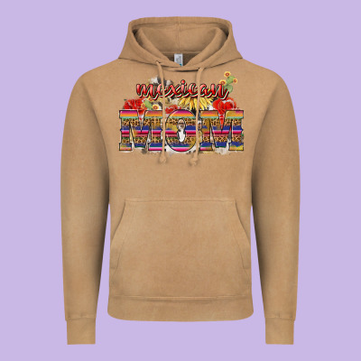 Mexican Mom Mother's Day Vintage Hoodie Designed By Howdyjamesfarm