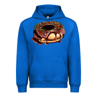 Cobalt chocolate donut with candies Urban Hoodie - AdoDesignShop