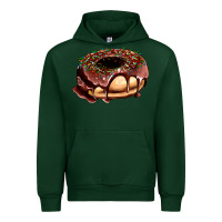 Forest Green chocolate donut with candies Urban Hoodie - AdoDesignShop