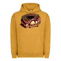 Pigment Peanut Butter chocolate donut with candies Urban Hoodie - AdoDesignShop