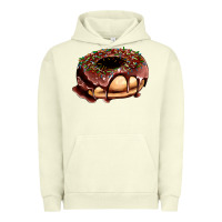 Pigment Pistachio chocolate donut with candies Urban Hoodie - AdoDesignShop