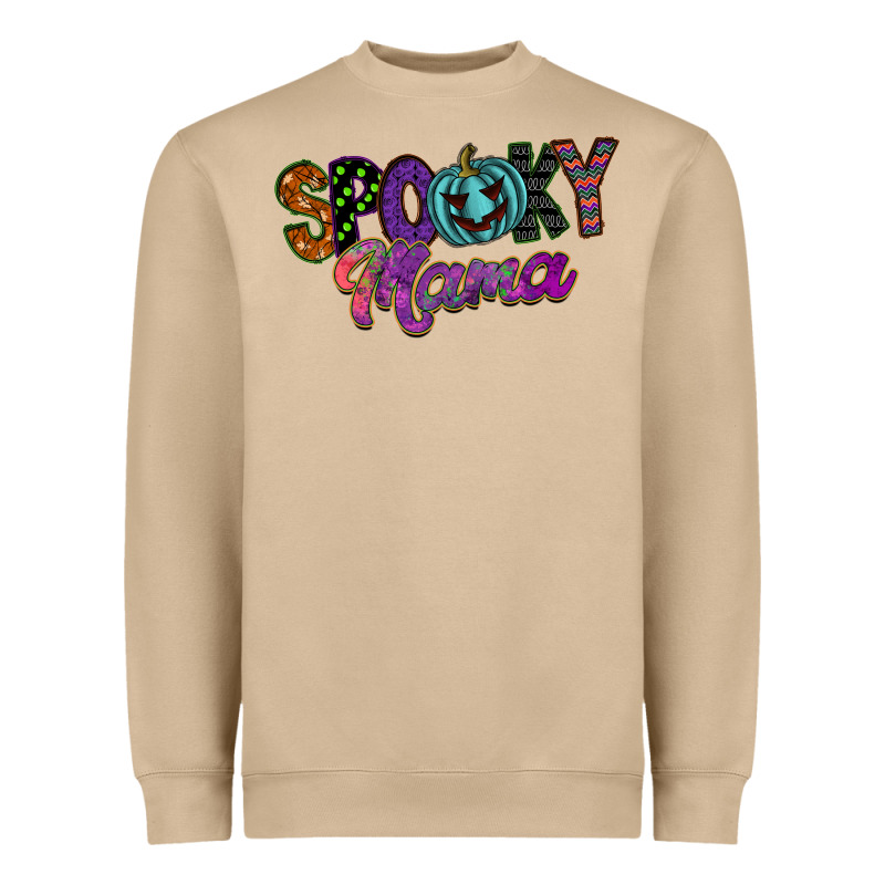 Spooky Mama Heavyweight Sweatshirt by SublimationCraftShop | Teevron