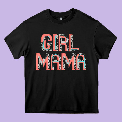 Girl Mama Artistshot Heavy Core Tee Designed By Jahusdesignshop