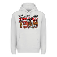 Dove Grey football team Premium Hoodie - CowhideDigitalArt