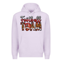 Lilac football team Premium Hoodie - CowhideDigitalArt