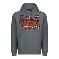 Rock football team Premium Hoodie - CowhideDigitalArt
