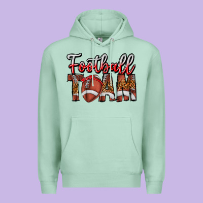 Football Team Premium Hoodie Designed By Cowhidedigitalart