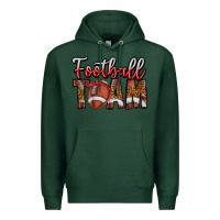 Sports Green football team Premium Hoodie - CowhideDigitalArt