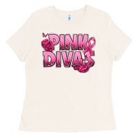 Bone Pink Divas Breast Cancer Ladies Tee - NancyCooperArtShop
