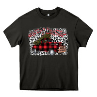 Asphalt Merry Christmas Truck Heavy Core Tee - Bettercallsaul