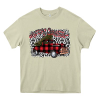 Mossy Merry Christmas Truck Heavy Core Tee - Bettercallsaul