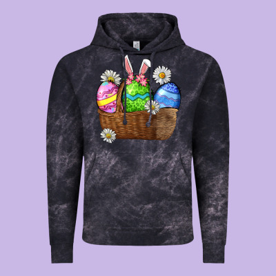 Easter Eggs  Easter Day Vintage Hoodie Designed By Cowgirlartshop
