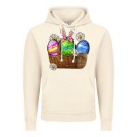 Vintage Artic Easter eggs  Easter Day Vintage Hoodie - CowGirlArtShop