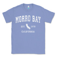 Colony Blue Morro Bay California CA Vintage Athletic Sports Design Classic Tee - longCreatives