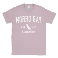 Lilac Morro Bay California CA Vintage Athletic Sports Design Classic Tee - longCreatives