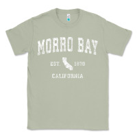 Matcha Morro Bay California CA Vintage Athletic Sports Design Classic Tee - longCreatives