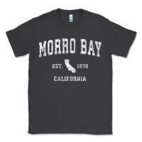 Morro Bay California Ca Vintage Athletic Sports Design Classic Tee | Teevron