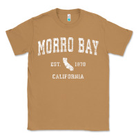 Toasted Coconut Morro Bay California CA Vintage Athletic Sports Design Classic Tee - longCreatives