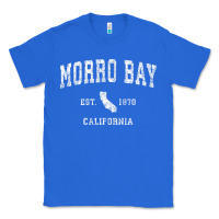 True Royal Morro Bay California CA Vintage Athletic Sports Design Classic Tee - longCreatives