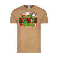 Vintage Camel nurse claus christmas Vintage Tee - CowGirlArtShop