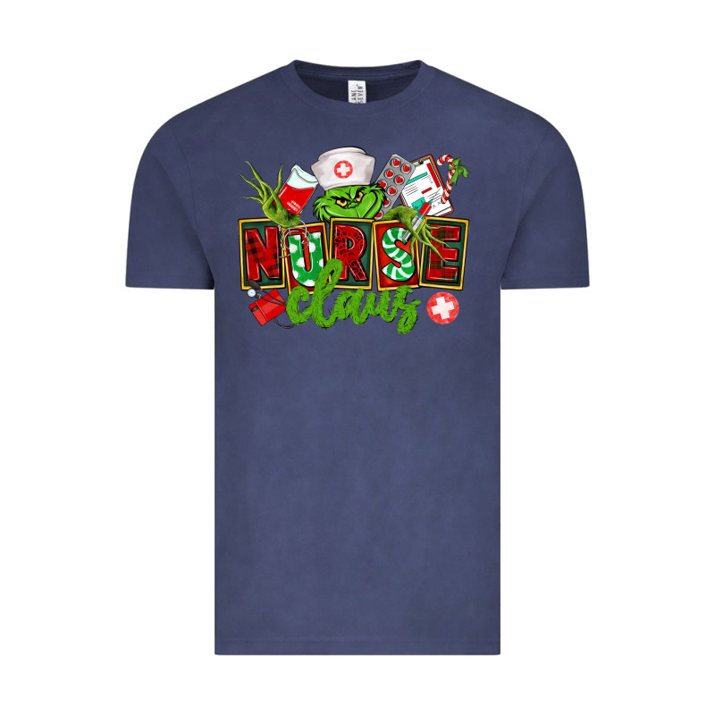 Nurse Claus Christmas Vintage Tee by CowGirlArtShop | Teevron