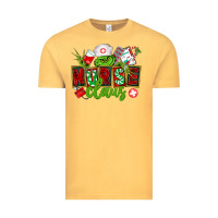 Vintage Mustard nurse claus christmas Vintage Tee - CowGirlArtShop