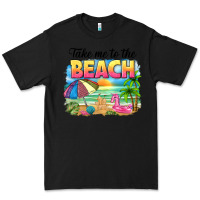 Black take me to the beach Premium Tee - NancyCooperArtShop