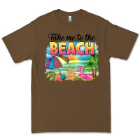 Cacao take me to the beach Premium Tee - NancyCooperArtShop