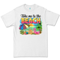 White take me to the beach Premium Tee - NancyCooperArtShop