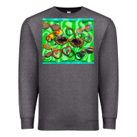 Charcoal Heather sunglasses Premium Sweatshirt - BarkalooDesign