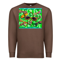 Chestnut sunglasses Premium Sweatshirt - BarkalooDesign