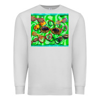 Dove Grey sunglasses Premium Sweatshirt - BarkalooDesign