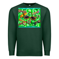 Sports Green sunglasses Premium Sweatshirt - BarkalooDesign
