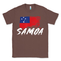 Chestnut samoan gifts   somoan flag t shirt Classic Tee - longCreatives