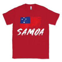 Red samoan gifts   somoan flag t shirt Classic Tee - longCreatives
