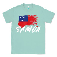 Seafoam samoan gifts   somoan flag t shirt Classic Tee - longCreatives