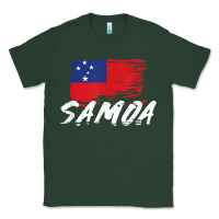 Sports Green samoan gifts   somoan flag t shirt Classic Tee - longCreatives