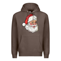 Coffee Santa Claus Premium Hoodie - RanaPortraitStore