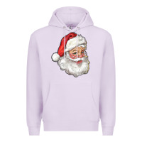 Lilac Santa Claus Premium Hoodie - RanaPortraitStore