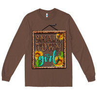 Chestnut small town girl olivia Long Sleeve Tee - OliviaCreatesArt