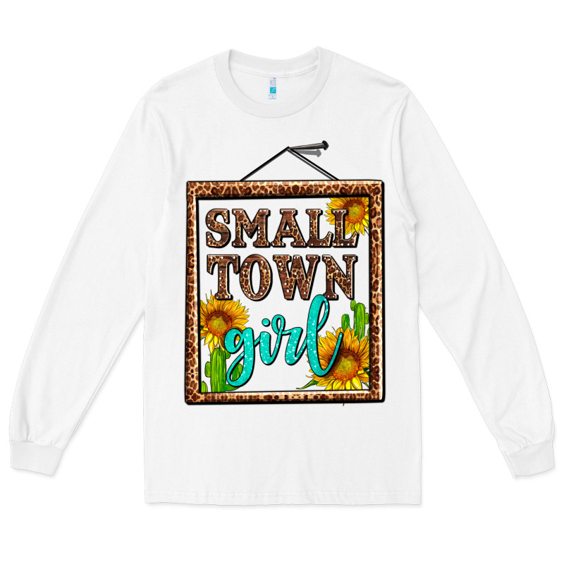 Small Town Girl Olivia Long Sleeve Tee by OliviaCreatesArt | Teevron